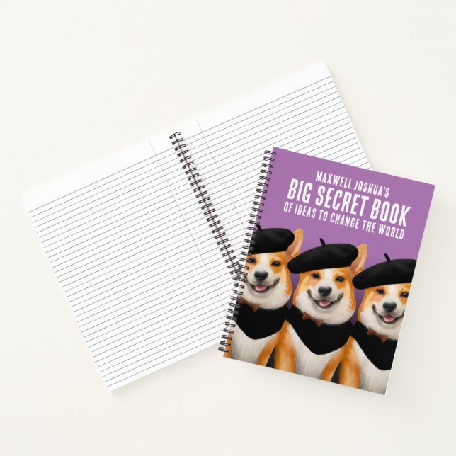 Libro Grande de Secretos de Corgis Lindos y Elegan (Interior)