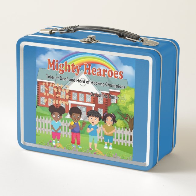 Libro Infantil Mighty Hearoes (Anverso)