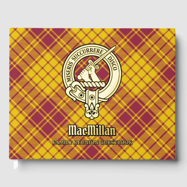 Libro invitado de la Reunión de la Familia MacMill (Anverso)