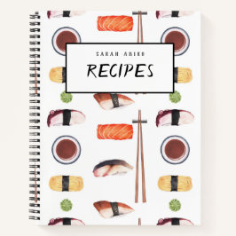 Libro japonés de recetas de sushi