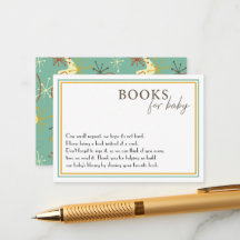 Libro moderno de mediados de siglo para tarjeta de