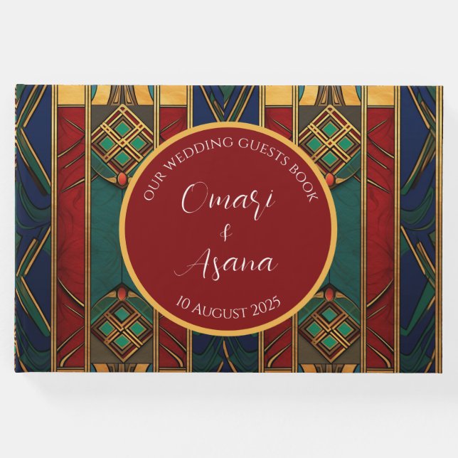 Libro personalizado de Bodas africanos (Anverso)