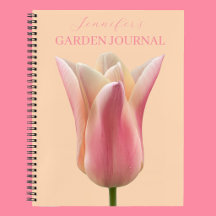 Libro Planificador de Diario de Jardín de Flor de 