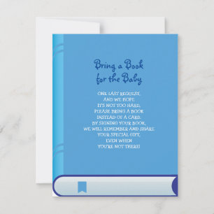 LIBRO Tarjeta de ducha para la cubierta azul de la