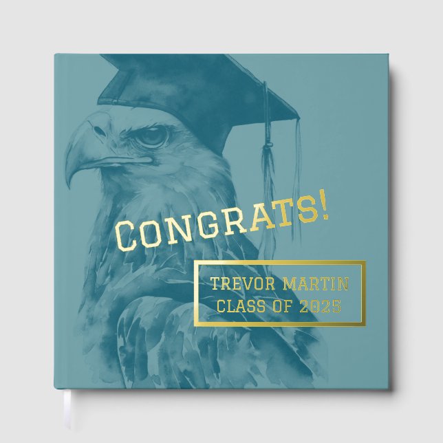 Libro único de invitados de la fiesta de graduació (Anverso)