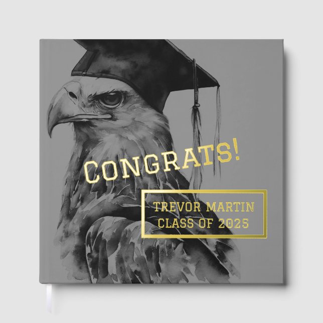 Libro único de invitados de la fiesta de graduació (Anverso)