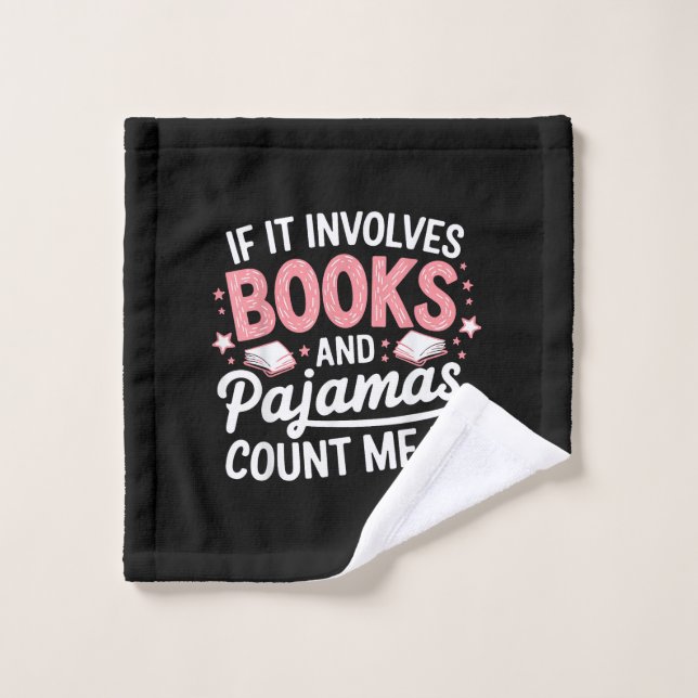 Libro y pijama Divertido amante de los libros Dive (Toallita)