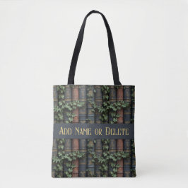 Libros antiguos y la bolsa de Ivy Tote