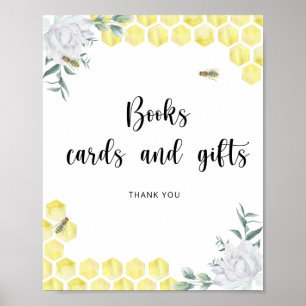 Libros de abejas pequeñas tarjetas y posters de re