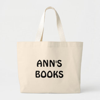 LIBROS DE ANN en Personalizable negro en bolsa de