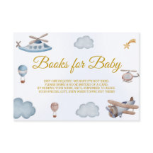 Libros de avión para la tarjeta de envoltura de be