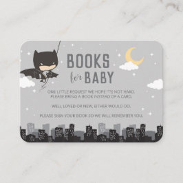 Libros de Batman para el bebé | Tarjeta de inserci