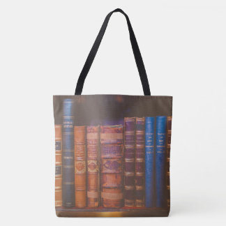 libros de biblioteca Bolsa de tote todo-sobre-impr
