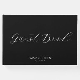 Libros de boda blanco y negro clásicos