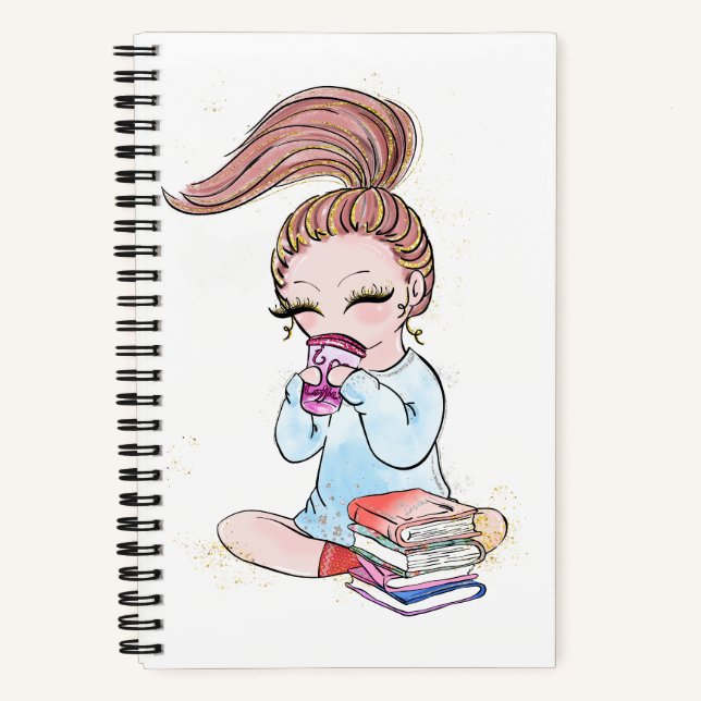 Libros de Café Sparkle Girly  (Anverso)