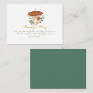 Libros de champiñones de Woodland para Tarjeta de