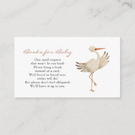 Libros de chica para la tarjeta de inscripción par