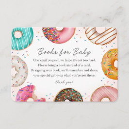 Libros de donut rotos para la invitación al bebé I