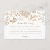 Libros de juguetes dorados para invitaciones para 