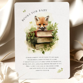 Libros de lectura de Baby Fox para Baby Shower