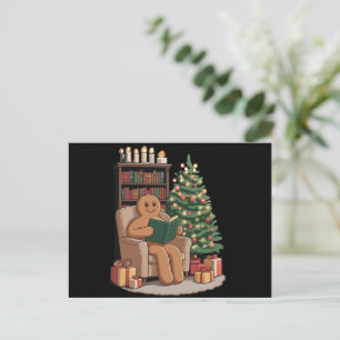 Libros de lectura de pan de jengibre retro Navidad