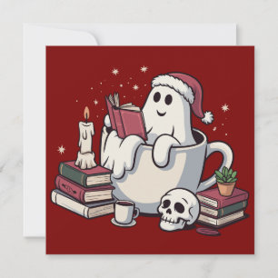 Libros de lectura fantasma Navidad profesor gusano