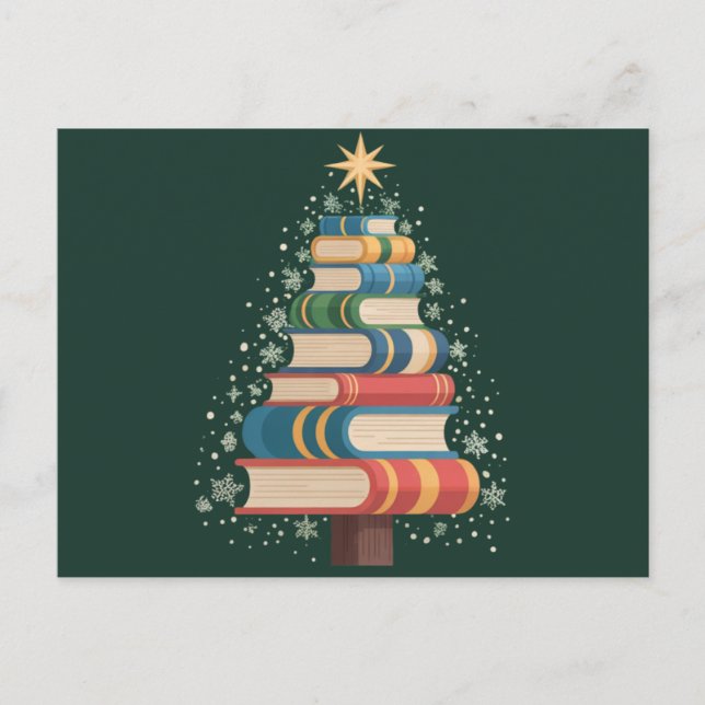 Libros de Navidad para maestros Árbol de Navidad L (Anverso)