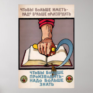 Libros de propaganda soviética de impresión de alf