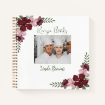 Libros de recetas de fotografía personalizado