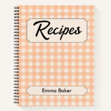 Libros de Recetas Personalizados a Cuadros de Ging