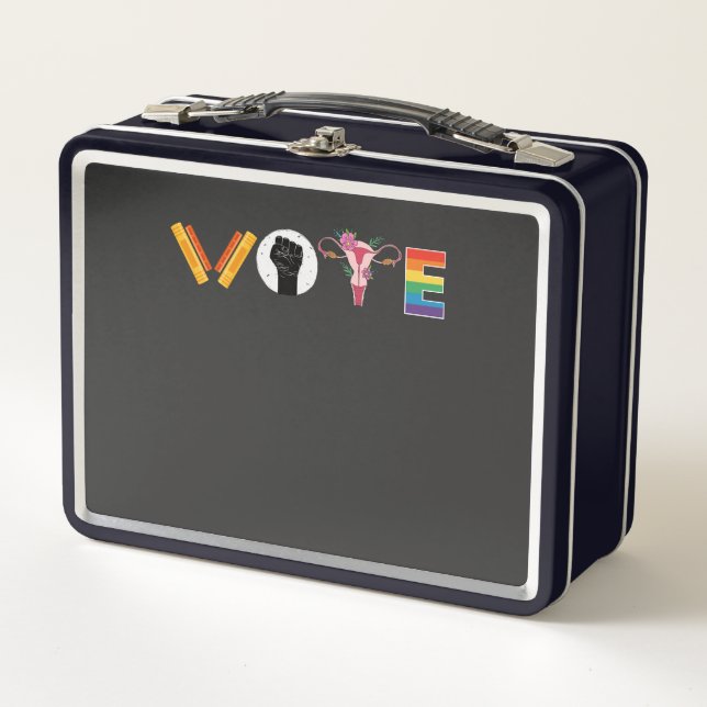 Libros de VOTE Uterus Apoyo LGBT (Anverso)