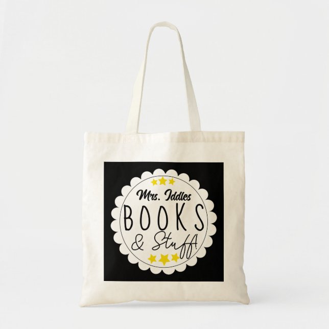 libros, diseños de bolsos de papelería, moda de lo (Frente)