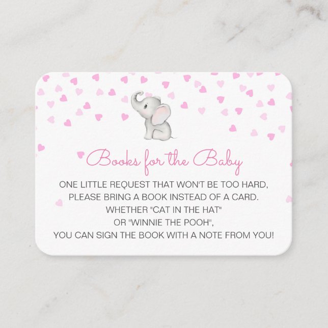 Libros editables para la tarjeta Baby Insert (Anverso)