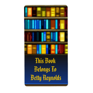Libros En Etiquetas De Pegatinas De Marcadores De