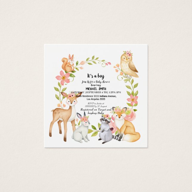 Libros infantiles sobre bosques y plantas forestal (Anverso)