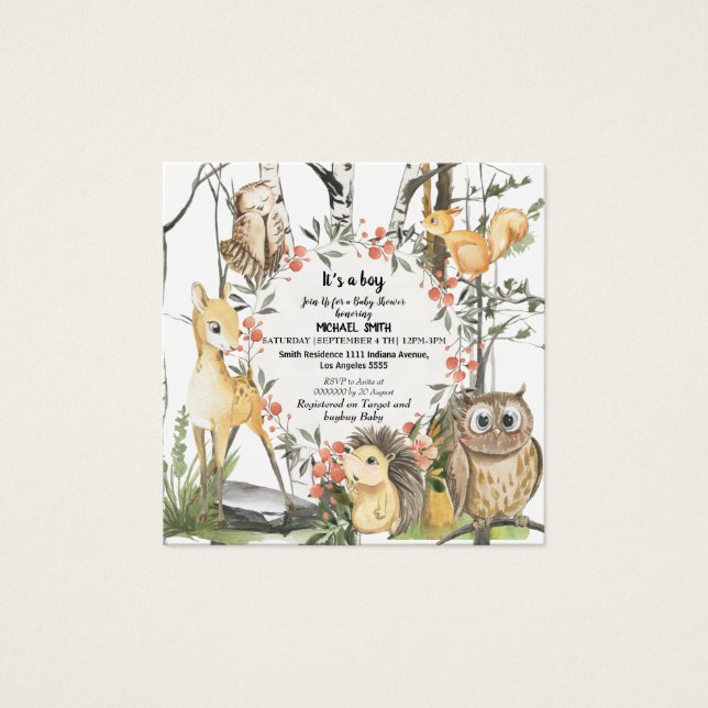 Libros infantiles sobre bosques y plantas forestal (Anverso)