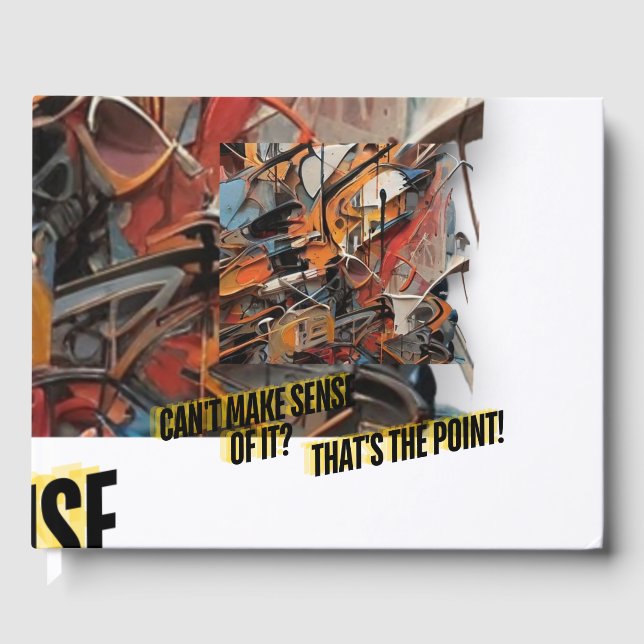 Libros invitados/arte abstracto (Anverso)