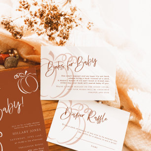 Libros para Baby Pumpkin Boho Terracotta Baby Show