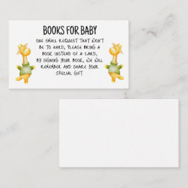 Libros para bebés con tarjeta de envoltorio de jir