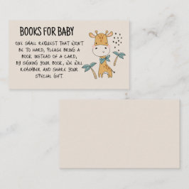 Libros para bebés con tarjeta de envoltorio de jir