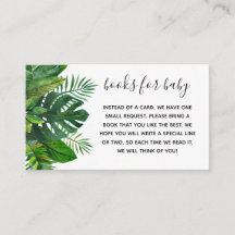 Libros para bebés | Insertar invitación de Baby Sh