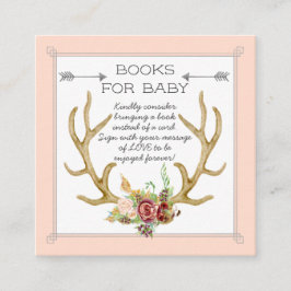 Libros para Rosas de Rubor del Baby Ticket Boho De