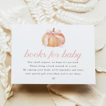 Libros para tarjeta de bebé en Baby Shower de cala