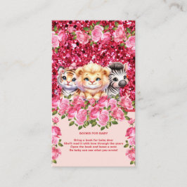 Libros para tarjeta de gabinete de Baby Shower