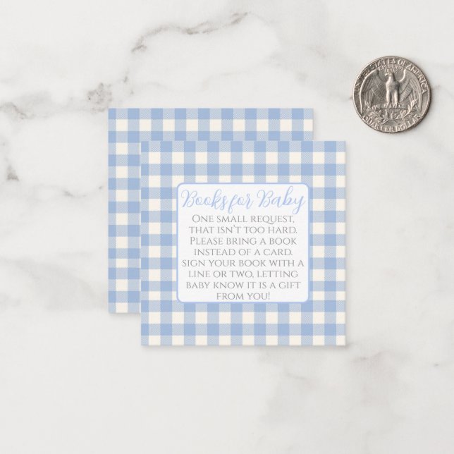 Libros para tarjeta de inscripción para bebés (Anverso/Reverso In Situ)