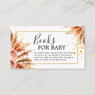 Libros para tarjeta de inserción de bebé