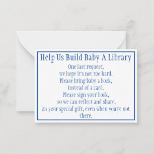 Libros Para Tarjeta De Nota Para Bebés