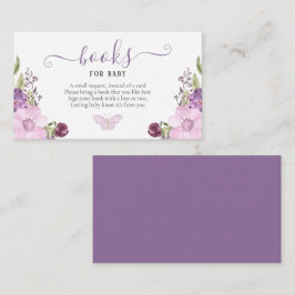 Libros para tarjeta de solicitud de bebé | Niña be