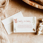 Libros para tarjeta para bebé | Boho Chica Baby Sh<br><div class="desc">Este boho rosa de color rosa de los Libros para Bebé tiene acuarelas pintadas a mano y es perfecto para enviar invitaciones a la ducha de bebé. Edite fácilmente la mayoría de las palabras para que coincidan con su evento. Los colores de texto y fondo son completamente editables —> haga...</div>