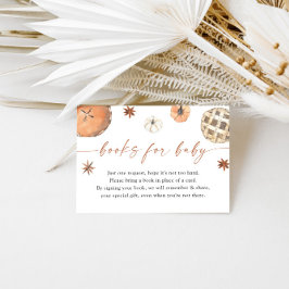 Libros para tarjeta para bebé | Fall Cutie Pie Bab